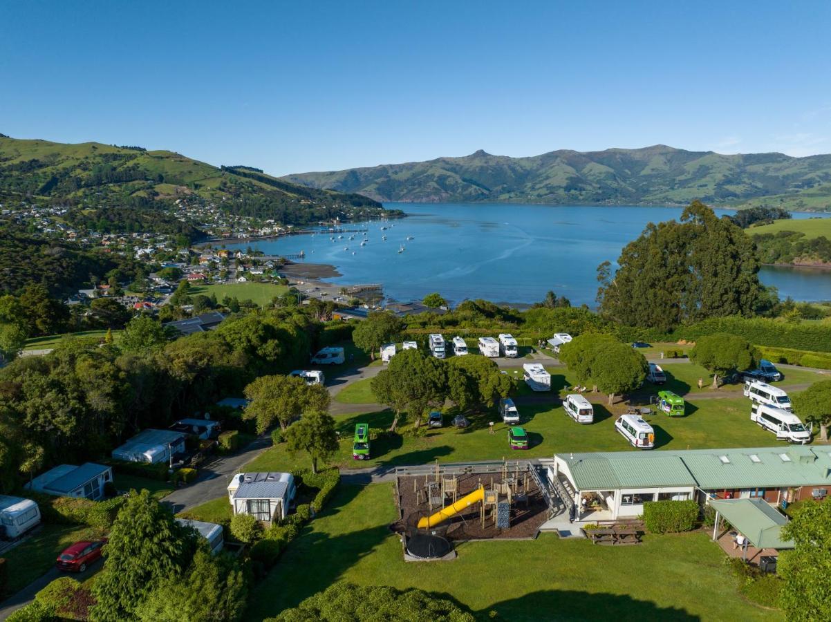 Akaroa Top 10 Holiday Park Exterior foto