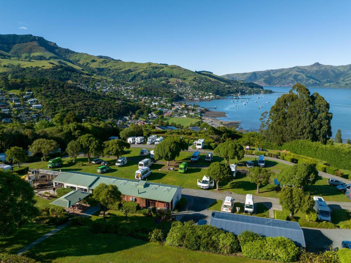 Akaroa Top 10 Holiday Park Exterior foto