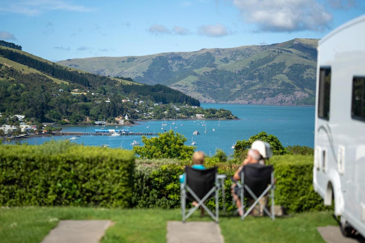 Akaroa Top 10 Holiday Park Exterior foto